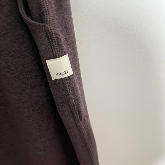 Vuori Boyfriend Jogger Pants Womens Medium Brown Pockets Loungewear Casual - Picture 7 of 11